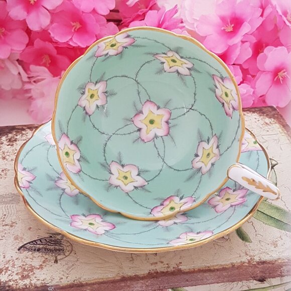 Bone China Royal Stafford Chintz Tea Cup & Saucer Chintz England Christmas Gift - Picture 2 of 8